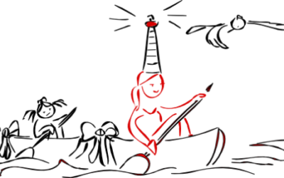 Ilustrace pro e-book „Matky, nedržte se zpátky!“